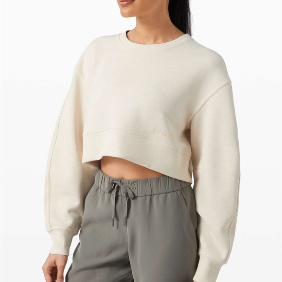 NWT Lululemon Soft Ambitions Crew Sweatshirt - Picture 4 of 8